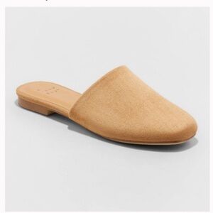 A NEW DAY Women's Classic Thea Tan Suede Mules